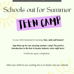 Teen Summer Camp 17th 18th & 19th August 2026 (Manchester UK)